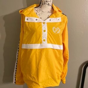 NWT Victoria’s Secret PINK yellow pullover sz M/L